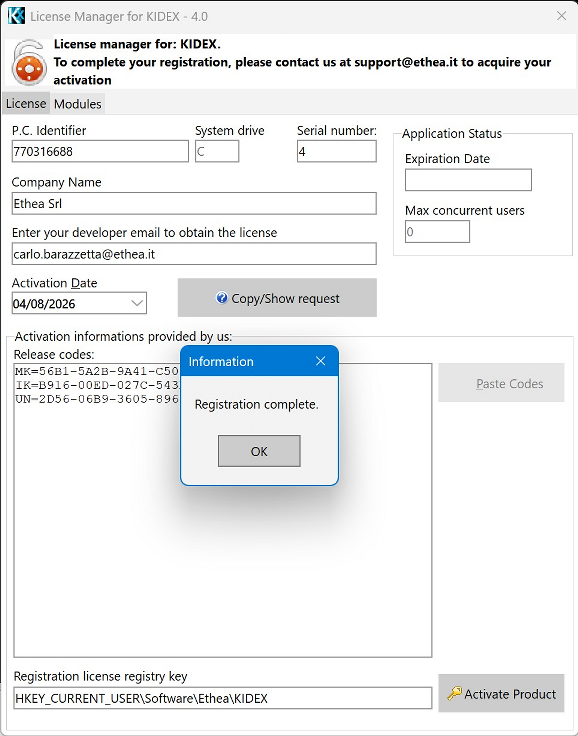 Registration Form