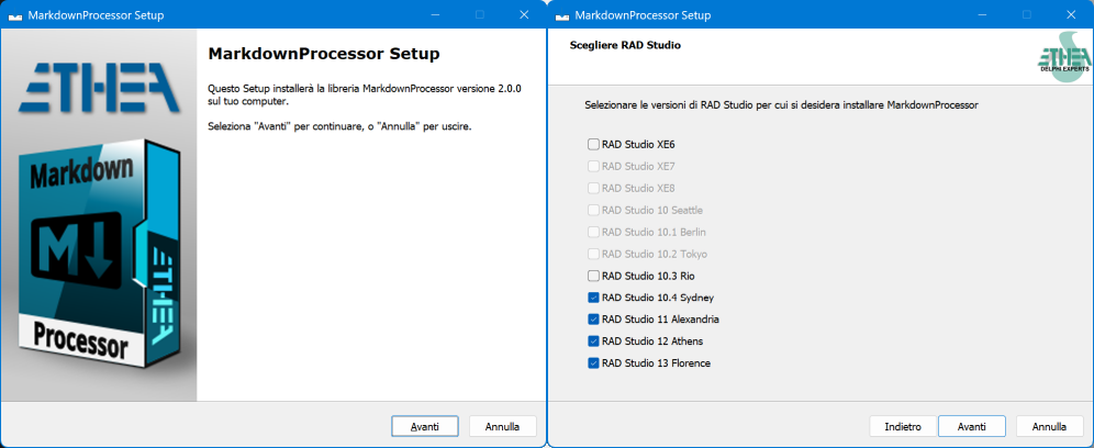MarkdownProcessor Setup