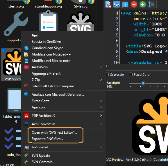 Context Menu