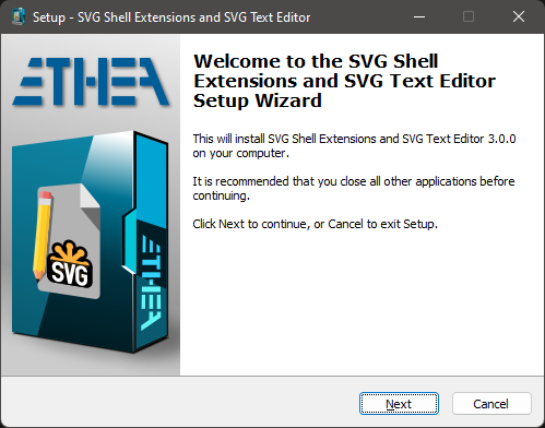 SVG Setup Program